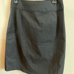Banana Republic Stretch Black Skirt